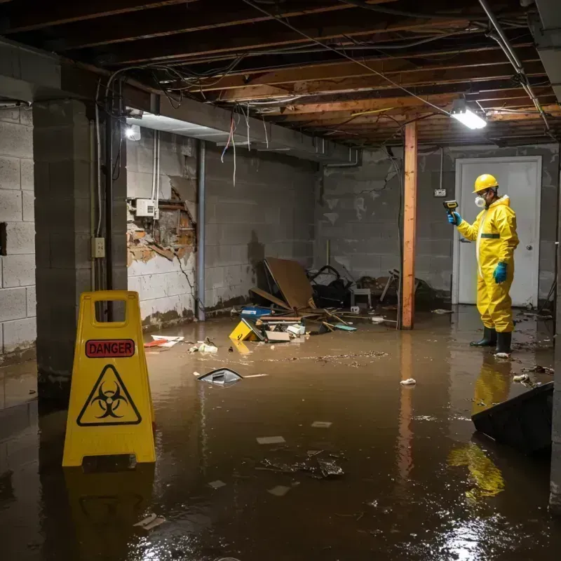 Flooded Basement Electrical Hazard in Telluride, CO Property